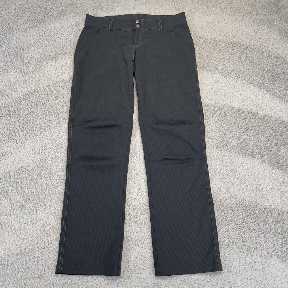 Kuhl Pants Womens 6 Black Ripstop Lightweight Chino Gorpcore Hiking Outdoor